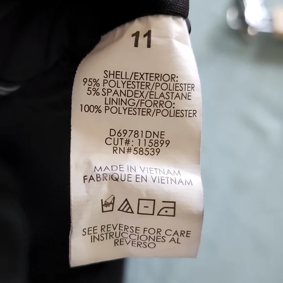 Speechless  Strapless dress floral appliques  Sz 11 - Picture 7 of 9